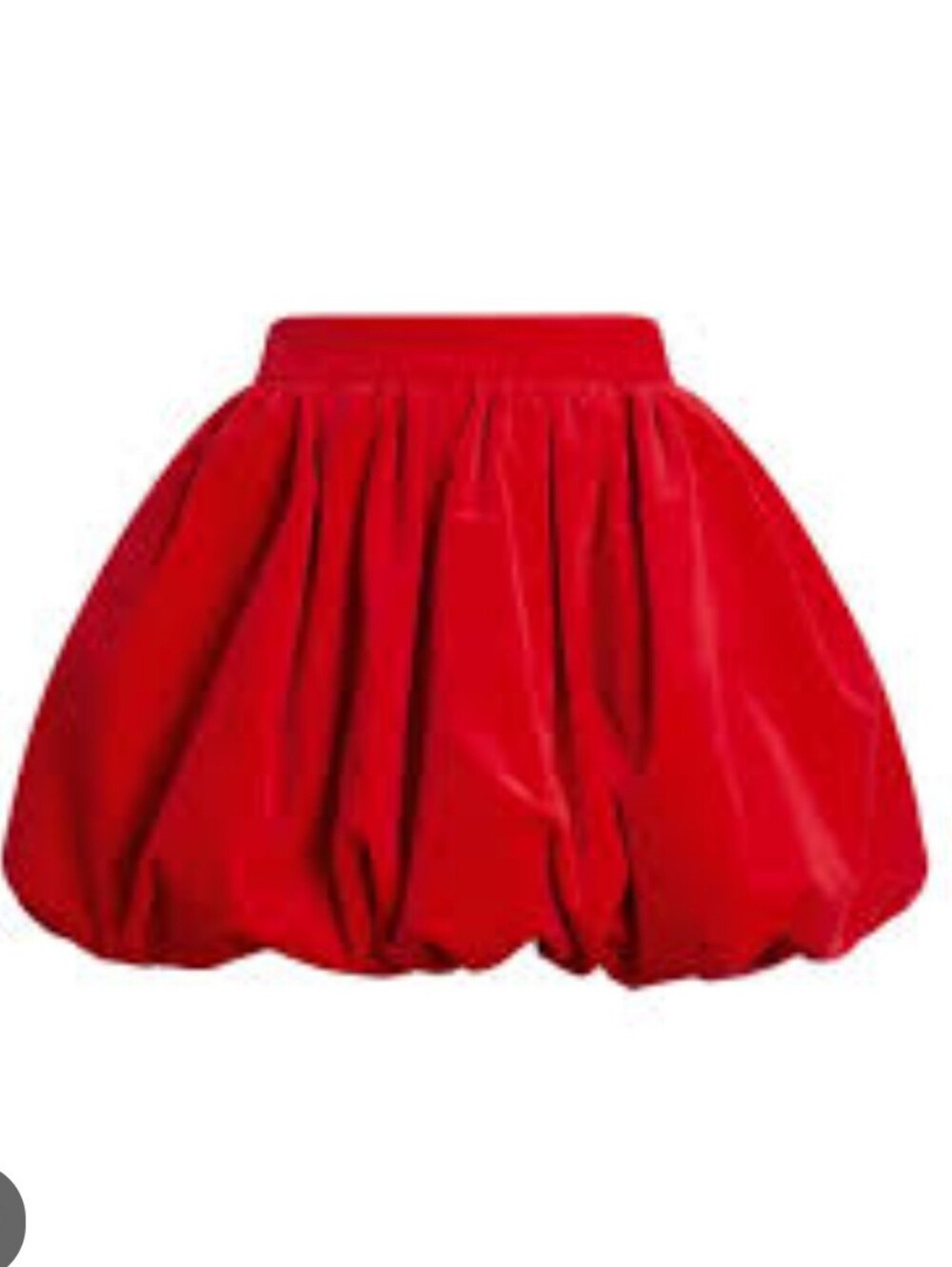 Old Navy Taffeta Bubble Mini Skirt Sz M Amaryllis